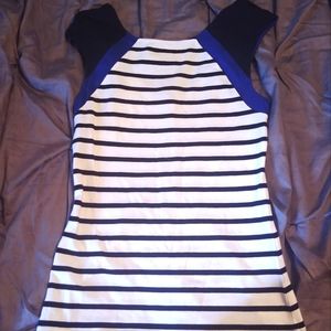 Express striped tank
